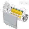 Cisily Kitchen Sink Caddy Sponge Holder in The Sink, Stainless