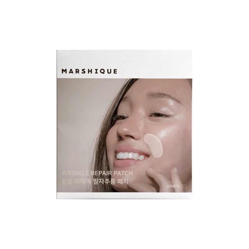 Marsique Wrinkle Repair Nasolabial Fold Patches 60 Sheets (3 Packs)