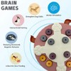 Interactive Pet Treat Dispenser - Slow Feeder, Brain Game, Puzzle,