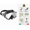Cressi Liberty TRISIDE Mask Black-Graphite