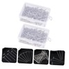 Beavorty 400pcs Wig T Pin Professional Wig Fixing Needles for