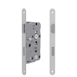 lockzz Mortice Lock Toilet Bathroom Right for Room Door Latch + Latch