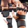 Weight Lifting Workout Gloves with Built-in Wrist Wraps for Men
