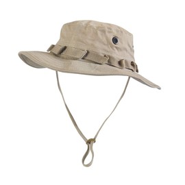 US Army Tropic Camo Hat - Boonie Hat - Slouch Bush Hat - Sloppy Hat - Various Colour and Sizes Available - Beige, M