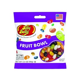 Jelly Belly Fruit Bowl Jelly Beans, Assorted Fruit Flavors, 3.5-oz, 12 Pack