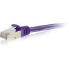 UD_C2G-25ft Cat6 Snagless Shielded (STP) Network Patch Cable - Purple