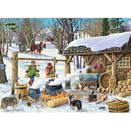 Vermont Christmas Company Maple Syrup Time Jigsaw Puzzle 1000 Piece