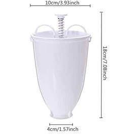 Plastic Doughnut Donut Maker Machine Mold,1PC Plastic Batter Dispenser DIY Doughnut Maker,Plastic Donut Maker DIY Machine Tool Mold,Plastic Doughnut Batter Dispenser Donut Maker DIY Doughnut Maker