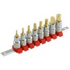 SK11 SHS308BH Hex Bit Socket Set, 0.37 inches (9.5 mm),