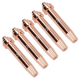 Lightweight Oxy Acetylene Gas Cutting Nozzle Tip 1/32" 3-6mm Oxygen AFNM 5pk