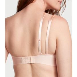 Victoria's Secret Every Way Strapless Bra, Strapless Shapewear, Everyday Bras, T Shirt Bra, Underwire Bra, Plunge Bra, Convertible Bra, Low Back Bra, Clear Bra Straps, Marzipan (34DD)