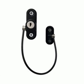 Casement Window Lock & Latch for Secure Window Fixing Latch Standard Black 3ea