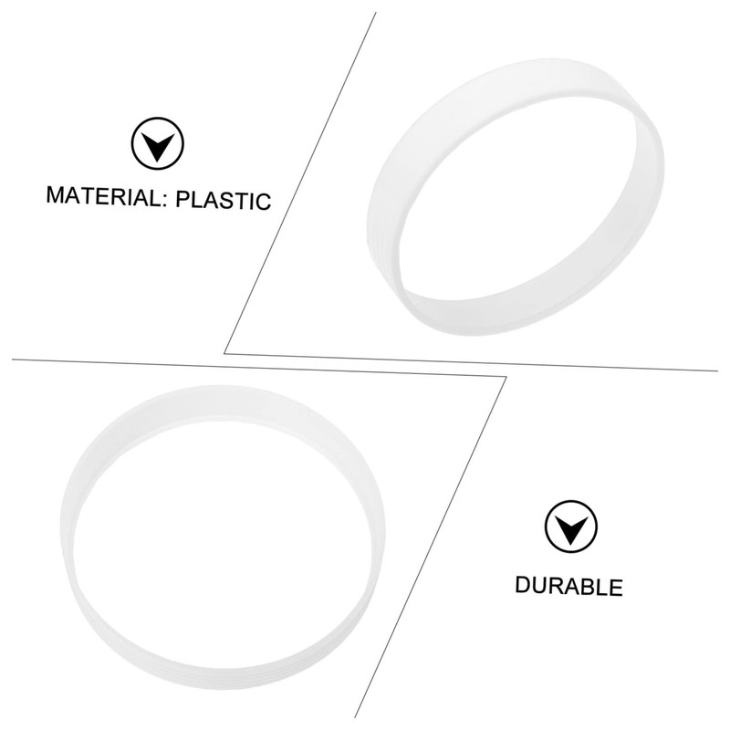 BESPORTBLE Putting Cup Rings Durable Plastic Golf Accessories for Training