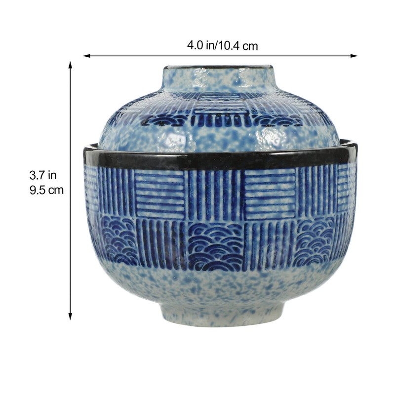 Kichvoe 1 Set Japanese Soup Bowls Miso Soup Bowls With