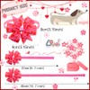 Mruq pet 24 Pcs Valentine's Day Dog Bow Ties, Adjustable
