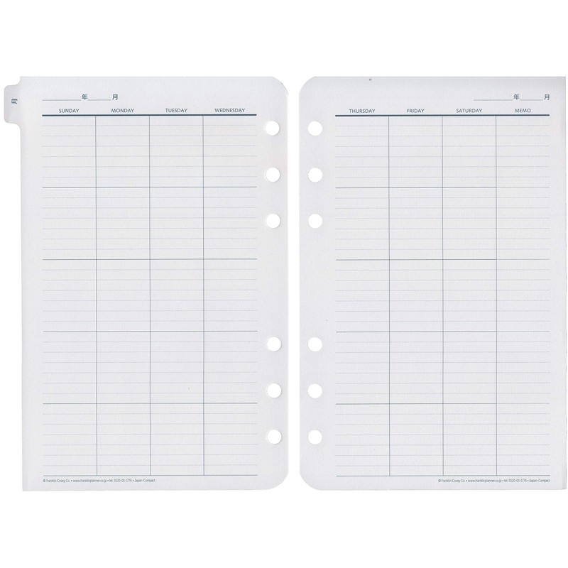 Franklin Planner Original 64120 1 Page Per Day Daily Page