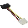 DeLOCK 60115 - Powercable SATA 15pin -> - Molex 4pin