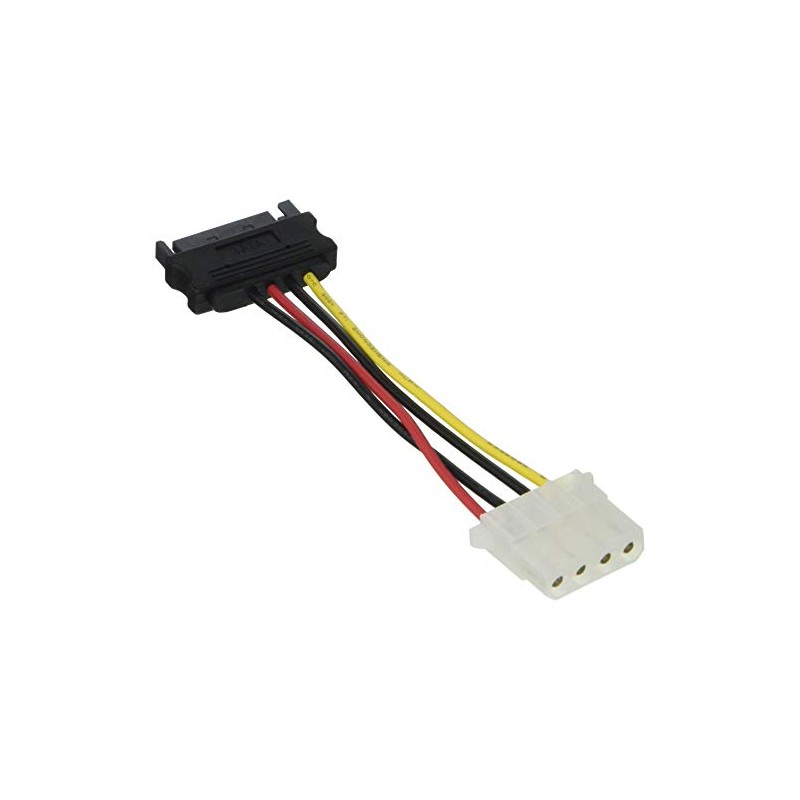 DeLOCK 60115 - Powercable SATA 15pin -> - Molex 4pin