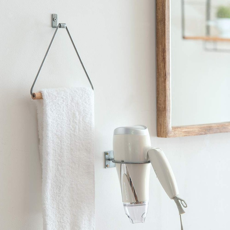 POSH LIVING Dryer Holder, Silver 1411921