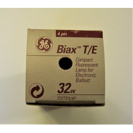 GE BIAX T/E 32 WATT CFL BULB F32TBX/4P