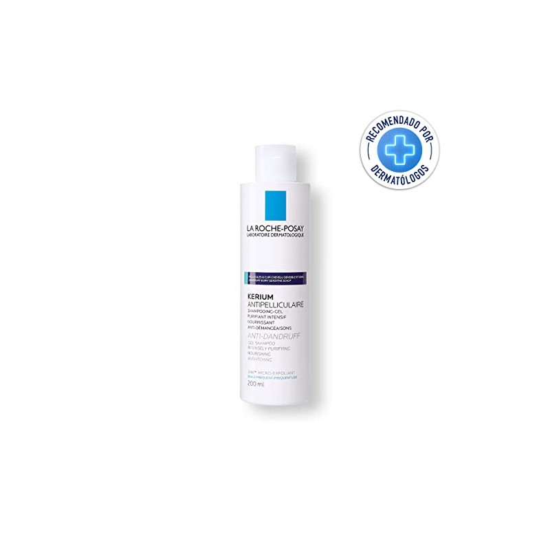 La Roche-Posay Shampoo Anti-Caspa para Cuero Cabelludo Sensible La Roche