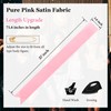 CIEHER Pink Sash Blank Satin Sash Bride Sash Custom Sash