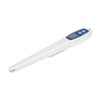 Hygiplas 19249 Digital Water Resistant Thermometer Temperature Measurement, White, 15(W)