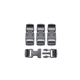 Ahijklmn Quick Side Release Buckles 3/4" Heavy Duty Plastic Snap Buckle Clasps Backpack clips Buckle Replacement for Straps (3/4 inch - 4 Packs)