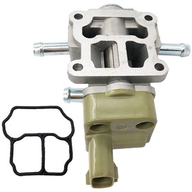 EPSIRMP 22270-62050 Idle Air Control Valve with Gasket Compatible with Toyota 2000-2003 Tundra, 1997-1998 T100, 1997-2004 Tacoma, 1996-2000 4Runner 3.4L Replaces# 2227062050 2H1374 AC197