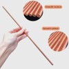 12-Inch Length Pure Copper Round Rod 1/4" Dia(6.35mm),99.9% Solid Copper