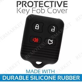 RemoteSuperMarket Key Fob Cover For 2000 2001 2002 2003 2004 2005 Ford Explorer Remote Case Skin