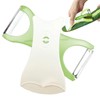 2 in 1 Peeler - Double Ended Rotating Shaft Potato
