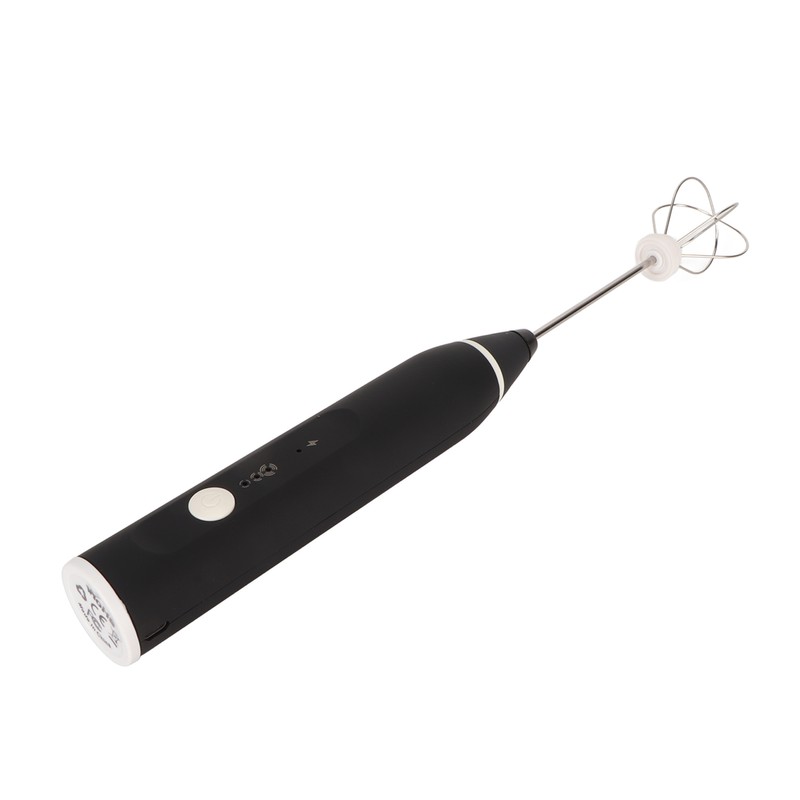 Rechargeable Milk Frother 304 Stainless Steel Handheld Foam Maker Cordless