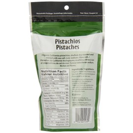 Eden Foods Organic Shelled & Dry Roasted Pistachios, 113 gm
