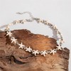 Starfish Necklace Beaded Choker Necklace Summer Necklace Beach Ocean Jewelry