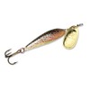 Blue Fox Vibrax Minnow Spinner, 1/8-Ounce, Brown Trout/Gold