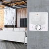 Smart Thermostat Knob Design LCD Color Display Panel Digital Thermostat