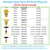 7 Pack Oil Drain Plug Fit for 2011-2024 Ford F-150