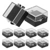 DEARMAMY 15pcs Specimen Display Box Badge Case Pin Batch Display