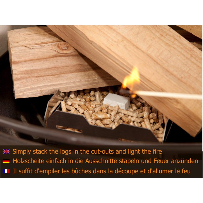 SG4U Fire Lighting Cradle for Starting a Fire in a