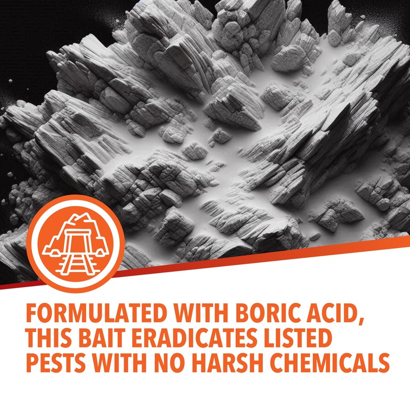 Nisus Niban Granular Bait, Weather-Resistant, Boric Acid Formula, Ants, Roaches,