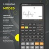 TOVO Scientific Calculator with Graphing Functions, Multiple Modes, 360 Functions,