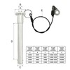 1 Pcs Stainless Steel Ring Handle Locking Pin Ball Lock