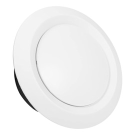 Sunicon Ventilation Ducting Cover,150mm Round Ceiling Vent Adjustable Air Valve Grill Ventilation Ducting Hose Cover for Bathroom Office Kitchen