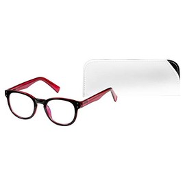 Select-A-Vision VK Couture Fashion Blue Light Eyewear, EVKB04-150-644, Black Red