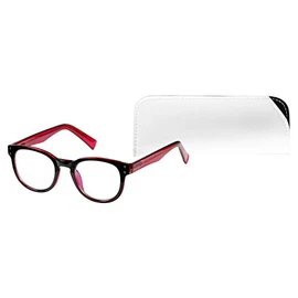 Select-A-Vision VK Couture Fashion Blue Light Eyewear, EVKB04-150-644, Black Red