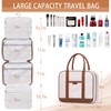 Toiletry Bag for Women Hanging Travel Toiletry Bag with Hook,Water-resistant