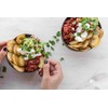 VIE Gourmet Coconut Bowls and Spoons, Set of 4