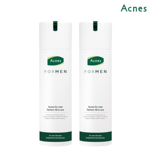 Acnes for Men Perfect All-in-One 200ml x2 / 아크네스 포맨