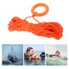 Water Floating Lifesaving Rope, 30m Outdoor Professional Throwing Rope, with
